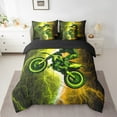 thumbnail image 2 of Erosebridal Cool Dirt Bike Bedding King Size 7pcs, Bedroom Decor, Breathable, 2 of 5