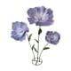 thumbnail image 1 of Flores gigantes para bodas con soporte. Flores multifuncionales para bodas. Púrpura claro, 1 of 9