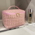 thumbnail image 4 of Cosmetic Bag Organizer Make Up Bag Large Portable Travel Bag Hepburn Storage Bag Toiletry Style, 4 of 7