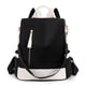 thumbnail image 4 of Mochila De Estudiante Cremallera Moda Bolso De Hombro Antirrobo Mochila Grande Blanco, 4 of 5