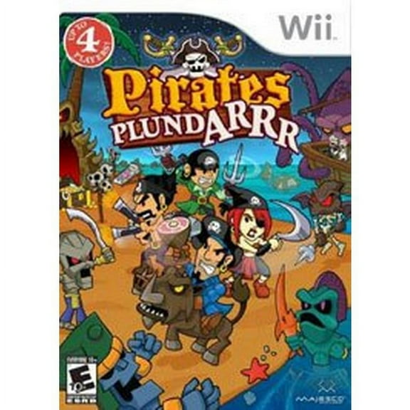 Pirates Plundarr- Nintendo Wii