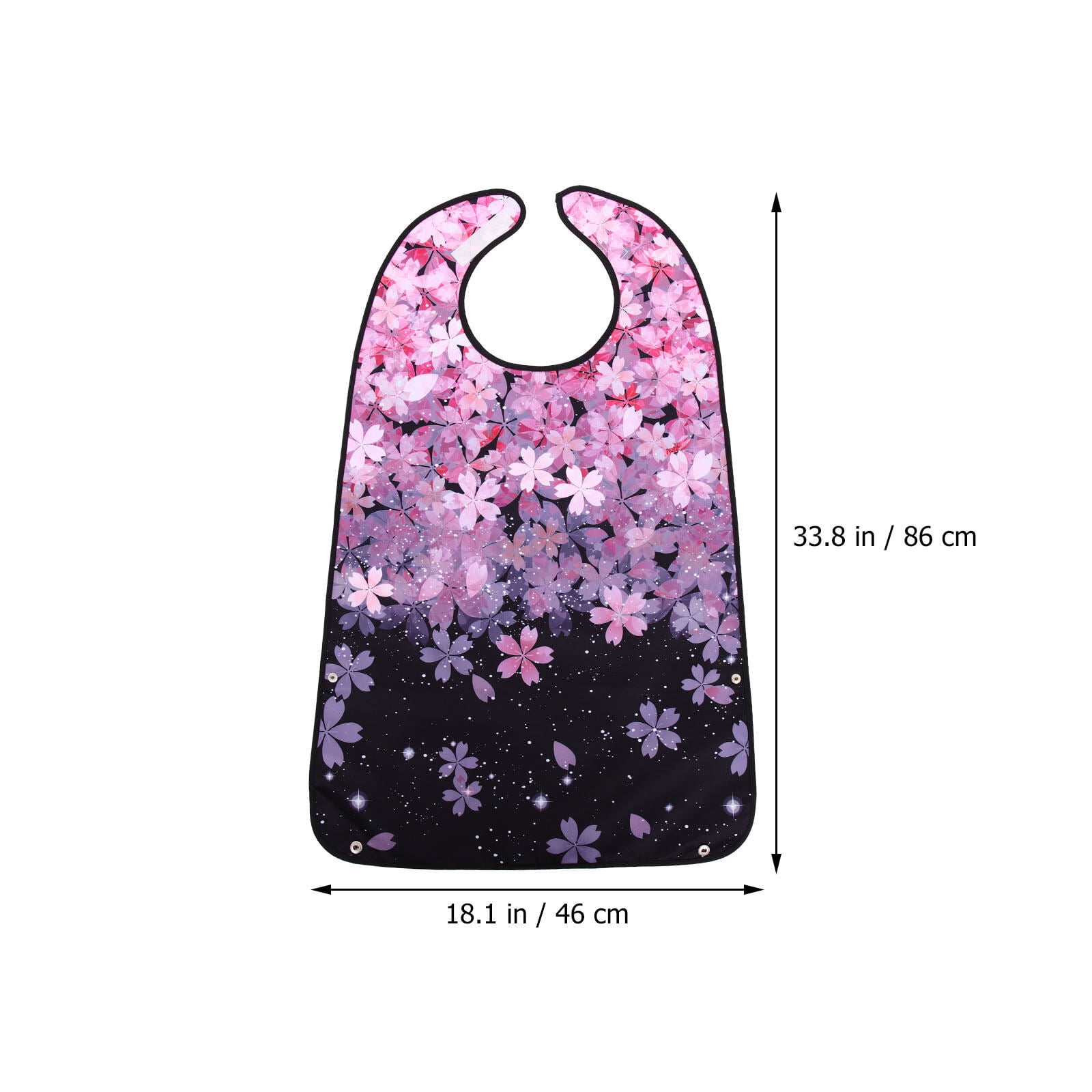 Adult Bib for Eating Washable Elderly Bib Reusable Clothing Protector