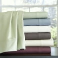 thumbnail image 2 of Pointehaven 400 Thread Count Deep Pocket Long Staple Cotton Grey 4 pc Sheet Set, California King, 2 of 8