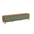 thumbnail image 2 of Mueble TV 85" Kappesberg 218cm con 3 Puertas Canela/Verde, 2 of 9