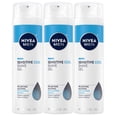 thumbnail image 1 of Gel de afeitar Nivea Men Sensitive Cool con algas marinas 210 mL, paquete de 3, 1 of 9