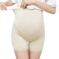 thumbnail image 2 of Tejiojio Maternity/Labor/Nursing Clothing Womens Maternity Shapewear Mid-Thigh Pettipant Seamless Soft Abdomen Underwear, 2 of 6