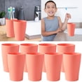 thumbnail image 2 of GUANGHONG Pp Plastic Cups Gargle Cups Cold Water Cups Children's Tableware Cups Set Wash Cups, 2 of 7