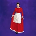 thumbnail image 3 of The Costume Center 2 Piece Soft Red and White Mrs. Claus Christmas Charmer – Size X Large, 3 of 5