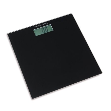 Electronic Glass Scale Digital 400 lb Capacity (Best Bathroom Scales With Memory)