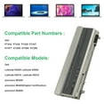 thumbnail image 5 of 9 Cells Battery For Dell Latitude E6400 E6410 E6500 E6510 PT434 W1193 4M529 7800mAh, 5 of 5