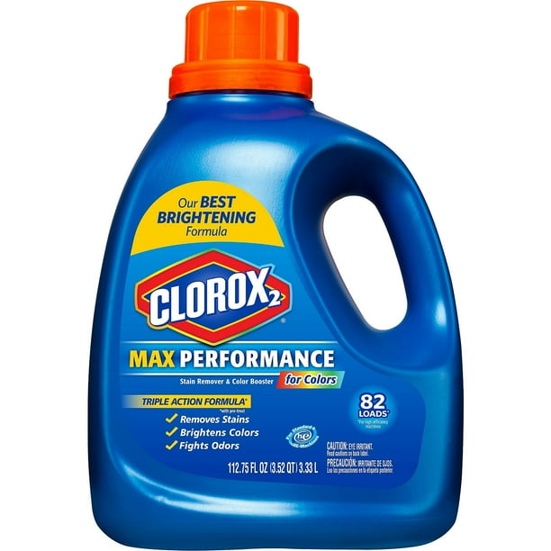 Clorox 2 Max Performance for Colors Laundry Detergent, 112.75 Fl Oz, 82