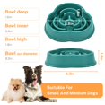 thumbnail image 2 of Cuencos para perros Juqiboom Slow Feeder 2 paquetes pequeños y medianos, 2 of 7