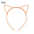 thumbnail image 2 of 3 Pcs Joli Bandeau Oreilles de Chat Femmes Filles Accessoires Cheveux Fête, 2 of 8