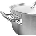 thumbnail image 5 of Truecraftware – 30 Qt. Stainless Steel Braiser Pot with Encapsulated Base and Cover - Heavy-Duty Brazier Pot Cookware Dishwasher and Oven Safe NSF, 5 of 5