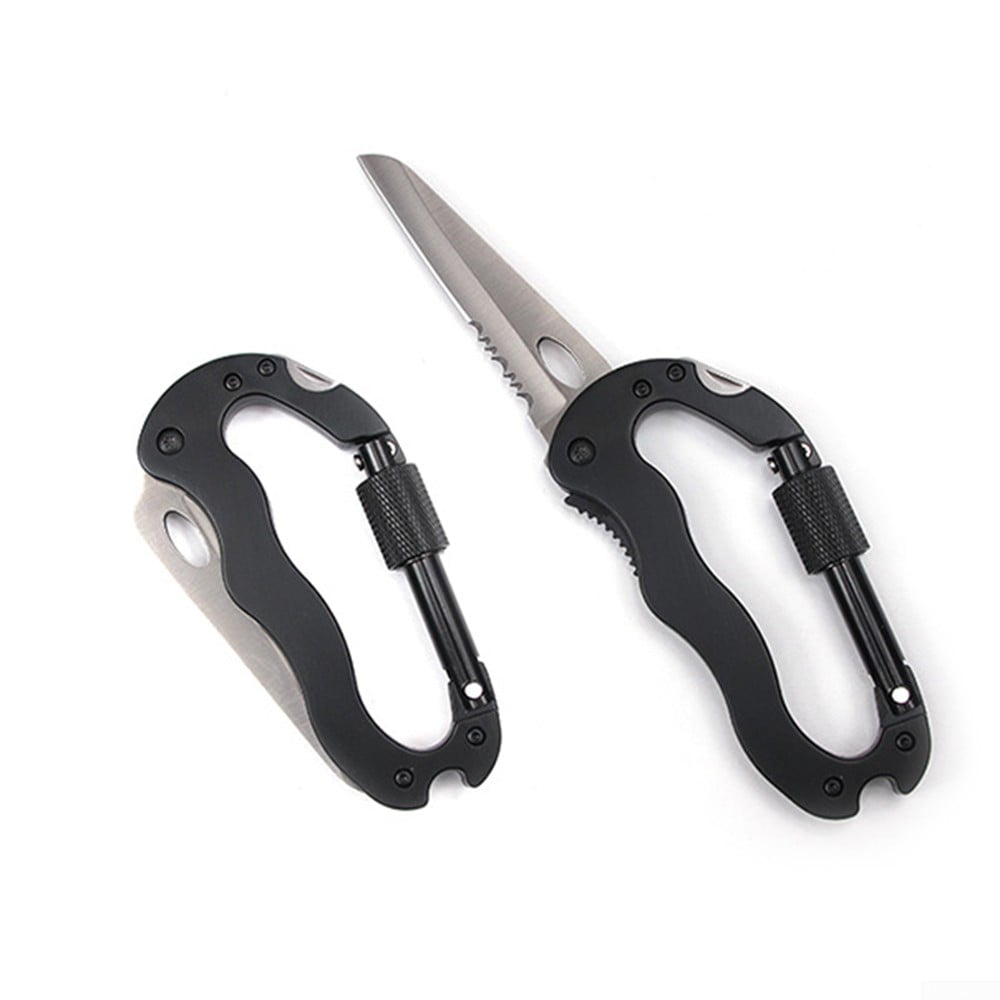 Details about   1* 18cm Multi Tool Cutter Key Holder Carabiner Outdoor Sport Camping Climbing 