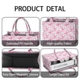 thumbnail image 2 of Large Capacity Tote Bag,Pink Breast Cancer Handbag Fashion Luxury Tote Bag,15.7"x13"x 5.1" Inches,Laptop Compatible, 2 of 2