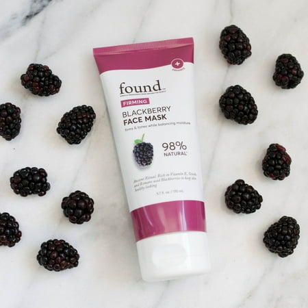 FOUND FIRMING Blackberry Face Mask, 5.7 fl oz