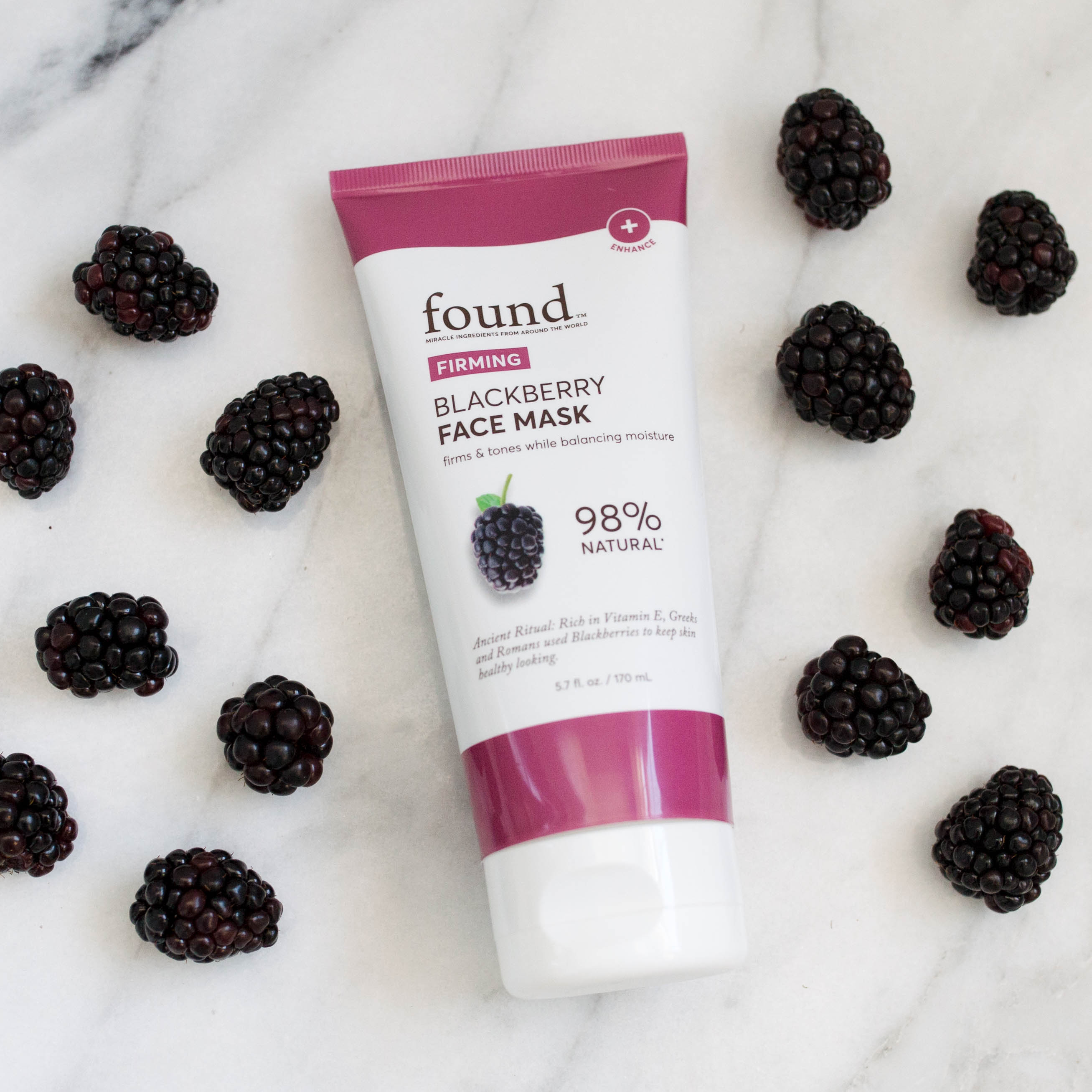 FOUND FIRMING Blackberry Face Mask, 5.7 fl oz - image 4 of 8