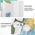 thumbnail image 4 of Coolnut Blackout Curtains for Bedroom Living Room 84" Cute Hand Painted Wildflowers Room Grommet Window Curtains Privacy Protect Room Darkening Single Panel Curtain, 4 of 7