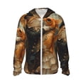 thumbnail image 1 of Balery Cat Fish Dance Vintage Sudadera ligera de manga larga con capucha y protección solar UPF 50+ para hombre y mujer, ideal para pesca y running-XX-Large, 1 of 7