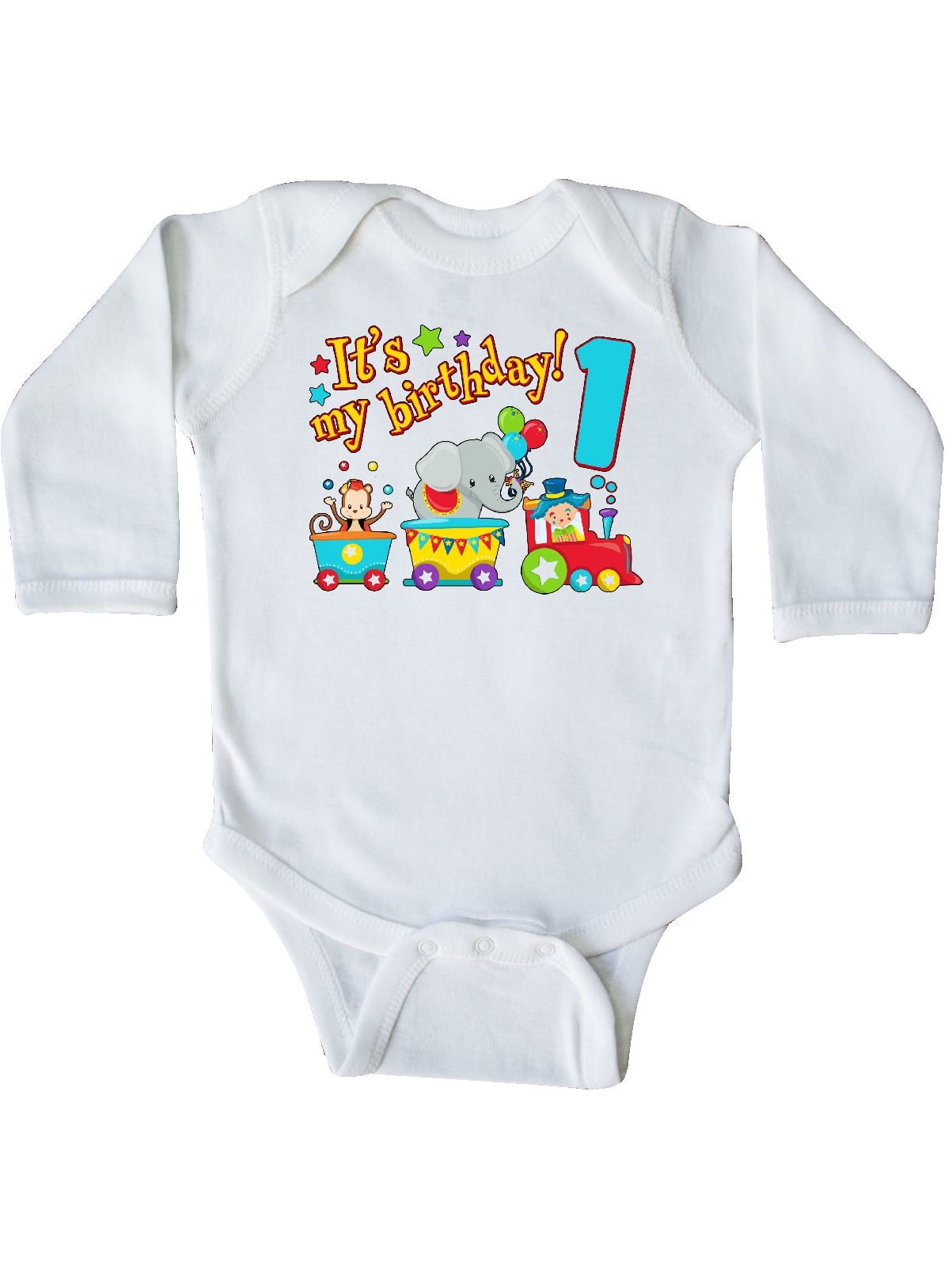 Train Long Sleeve Creeper inktastic My First Valentines Day