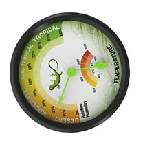 Reptile Terrarium Dual Thermometer Hygrothermograph Temperature Measuring Device