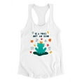 thumbnail image 3 of Be A Voice Not An Echo Racerback Tank Women -Image by Shutterstock, Female x-Small, 3 of 4