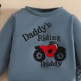 thumbnail image 7 of NOLDARES 2pcs Toddler Baby Boy Fall Winter Clothes Long Sleeve Sweatshirt Tops and Relaxed Pants Set Cute Print Outfits Clothing(Blue,3-6 M), 7 of 7