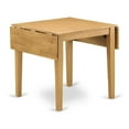 thumbnail image 3 of East West Furniture Norden Rectangular Wood Dining Table in Oak, 3 of 6