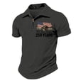 thumbnail image 2 of Dwelliawo Men's 250Th Anniversary Printed Casual T-Shirt 250 Years of Freedom Shirt American Flag Patriotic Brown L, 2 of 4