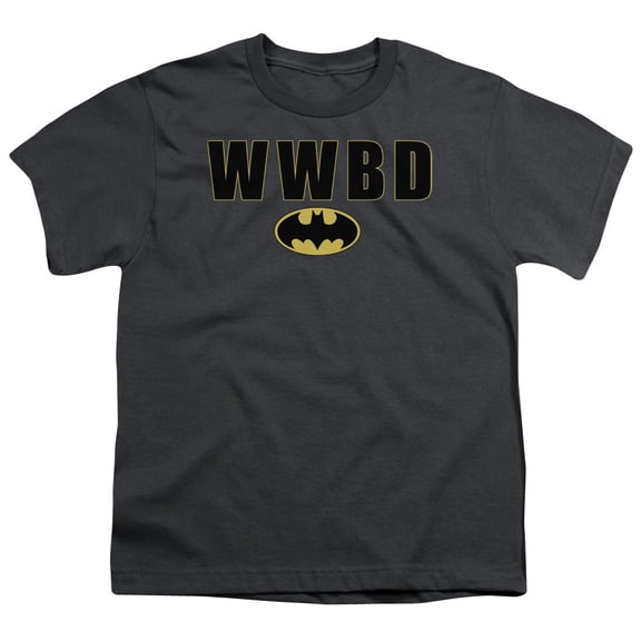 Batman/Wwbd Logo Big Boys Youth Shirt