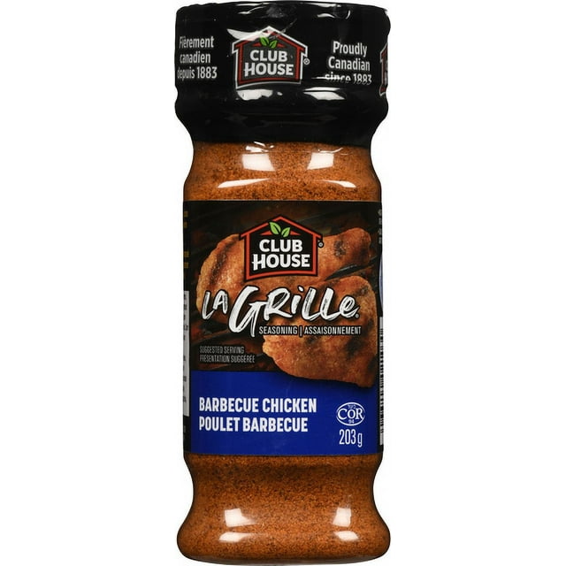 Club House La Grille Barbecue Chicken Seasoning, 203 g