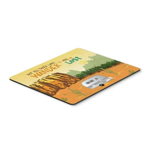 Airstream Camper Camping Wander Mouse Pad, Hot Pad or Trivet