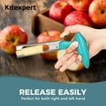 thumbnail image 7 of Apple Corer, Premium Apple Corer Tool with Ergonomic Handle, Stainless Steel Apple Corer Remover with Sharp Serrature, Durable Kitchen Corer for Apple, Pears and Bell Peppers(Blue), 7 of 7