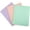 Salmon/Sage Green/Lavender, variant on Mintra Poly Pocket Folders 3pk - Heavy Duty