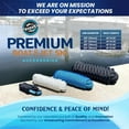 thumbnail image 3 of WAVESRX 1/2” x 20’ Premium Dock Lines for Boats & Pontoons (2PK) | Hi-Performance Mooring Rope Made from Marine-Grade Double Braided Nylon to Resist Sun & Saltwater | 12” Spliced Eyelet + Storage Bag, 3 of 7