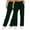 Green, variant on Fnooota Sweatpants for Women, Elastic Waist 2 Piece Workout Casual Jogger Pants Navy Size 2XL