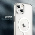 thumbnail image 7 of JETech Magnetic Case for iPhone 13 6.1-Inch Compatible with MagSafe Wireless Charging, Shockproof Phone Bumper Cover, Anti-Scratch Clear Back (Clear), 7 of 7