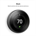 thumbnail image 3 of Nest Learning Thermostat, Easy Control for Every Room, Stainless Steel (3rd Gen), 3 of 10