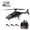 Black - 3 Battery, variant on RC Helicopter for Adults, F150BL V3 Air-Wolf Remote Control Helicopter with 6-Axis Gyro, Upgraded AHSS Remote Control & LED Lights - RTF