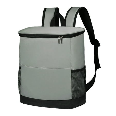 

Rlietter Cooler Insulated Bag Portable Ice Chest Box Large Capacity Zipper Closure Leak-proof Waterproof Insulated Cooling Bag Camping Supplies