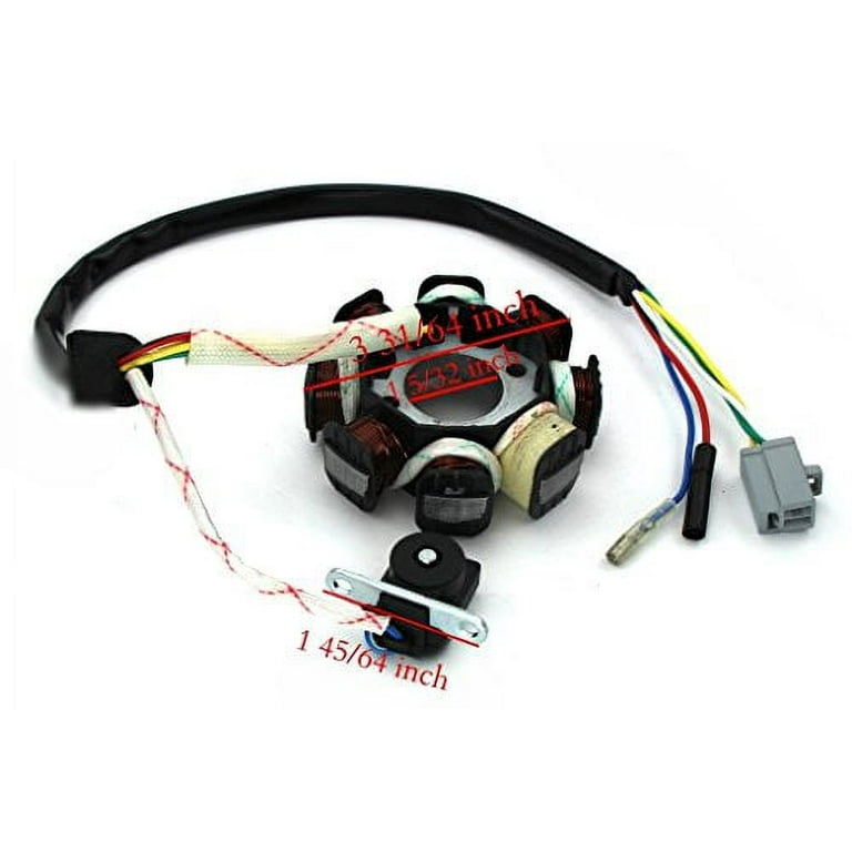 8 Coil Magneto Stator GY6 50cc Scooter Moped Alternator 8