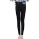 thumbnail image 3 of Leggings de lana de cordero gruesa para mujer con forro polar añadido, pantalones largos, pantalones de poliéster para mujer, 3 of 9
