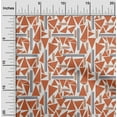 thumbnail image 1 of Impressions de Tissu Géométriques Triangle & Ligne par Yard 56 Pouces de Large, 1 of 4