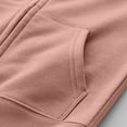 thumbnail image 6 of Ulanda Girls Zip Up Hoodies Teen Fleece Full-Zip Sweatshirts Jacket Casual Fall Hoodie with Pocket (Pink, 13-14 Years), 6 of 7