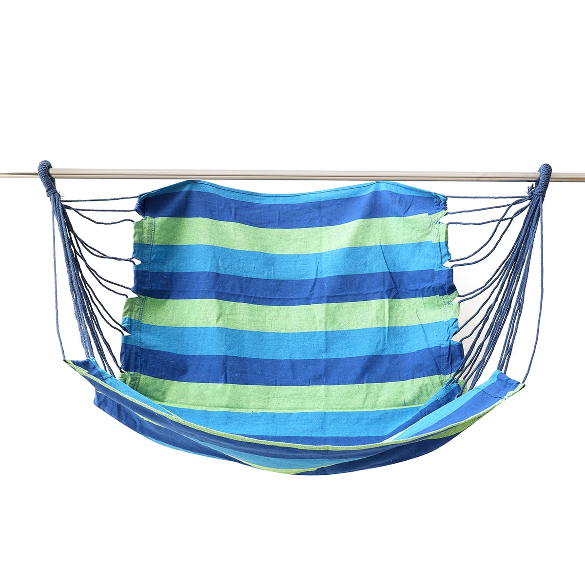 Hammock Chair Hanging Rope SwingMax 330 Lbs, Cushions IncludedLarge