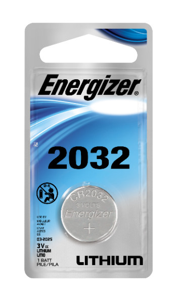Energizer 2032 Lithium Coin Battery, 1-Pack - Walmart.com - Walmart.com
