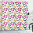 thumbnail image 1 of Ambesonne Spring Shower Curtain, Vibrant Summer Blooms, 69"Wx75"L, Multicolor, 1 of 3