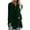 Green, variant on Women's Tops Casual Pleated Button Dwon Velvet Dressy Long Sleeve Christmas Plus Size Fall Outfit Blouse,Blue,L