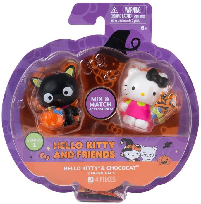 Hello Kitty 2-Figure Pack Valentine with Hello Kitty Bouquet